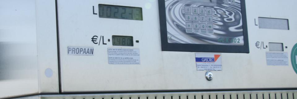 Propaan tankstation