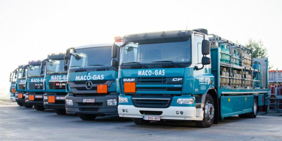 Macogas tankwagens